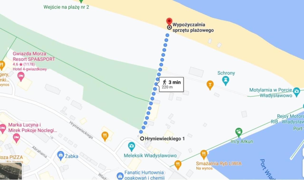 Port Centrum Wladyslawowa 50 M Do Plazy Campeggio Władysławowo